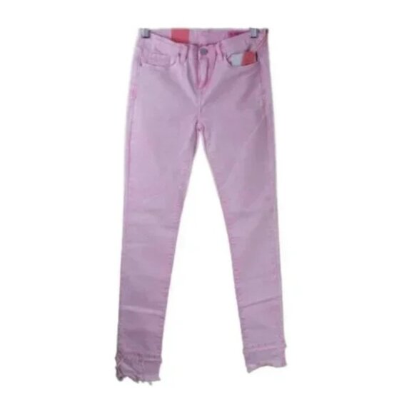 BlankNYC Girls Distressed Raw Hem Jeans Size 14 - Picture 1 of 8